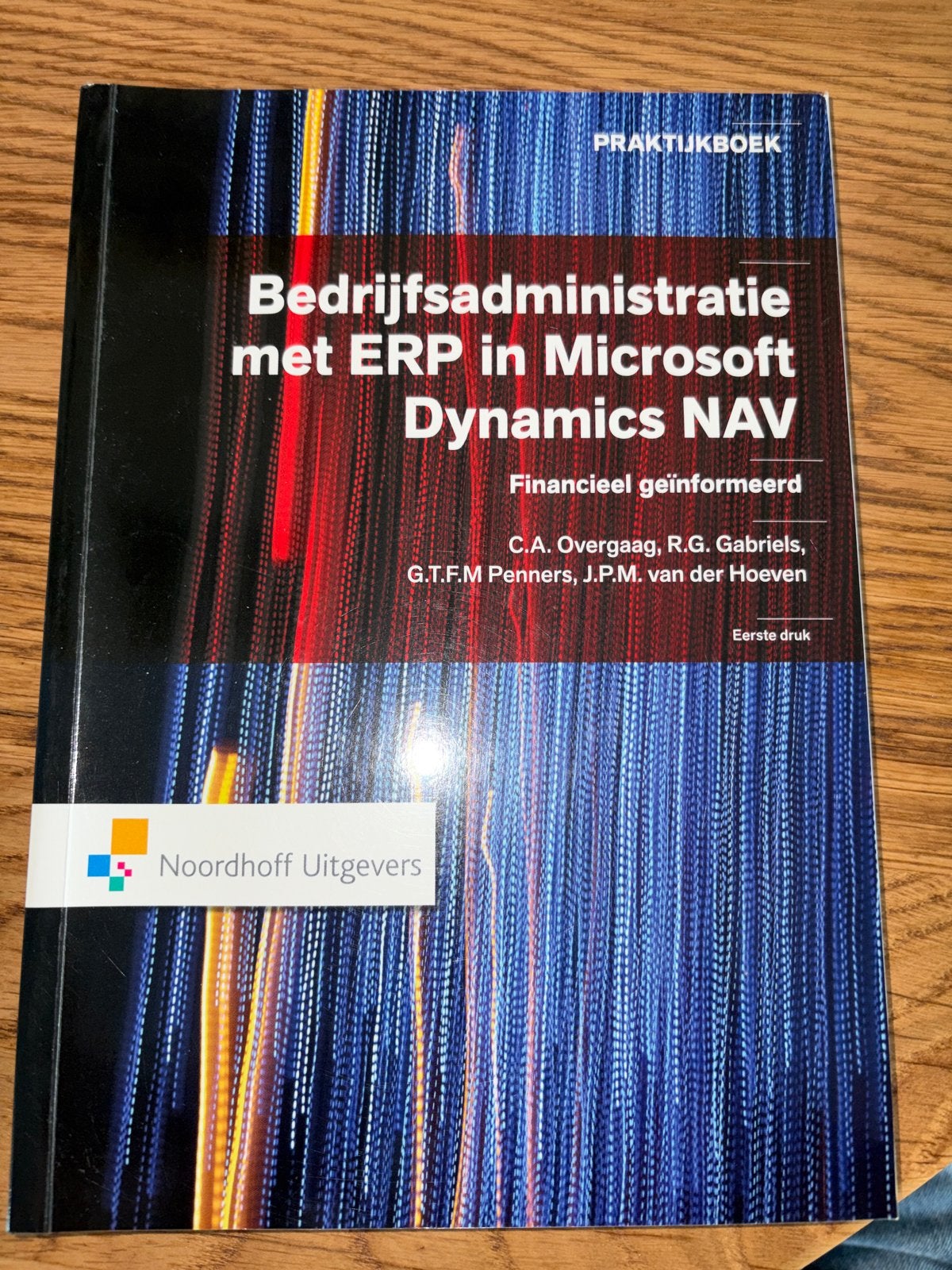 Bedrijfsadministratie met ERP in Microsoft Dynamics NAV, Ophalen of Verzenden, Gamma, Zo goed als nieuw, HBO