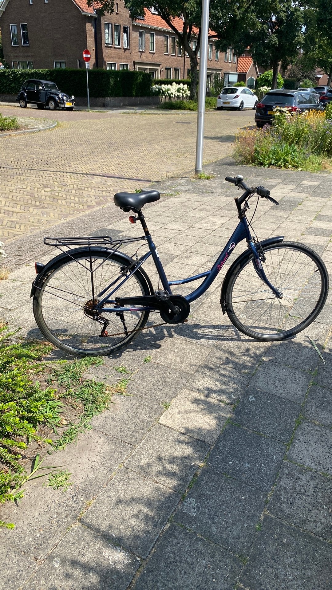 Fiets voor de stad, Ophalen, Gebruikt, Velgrem, 47 tot 50 cm