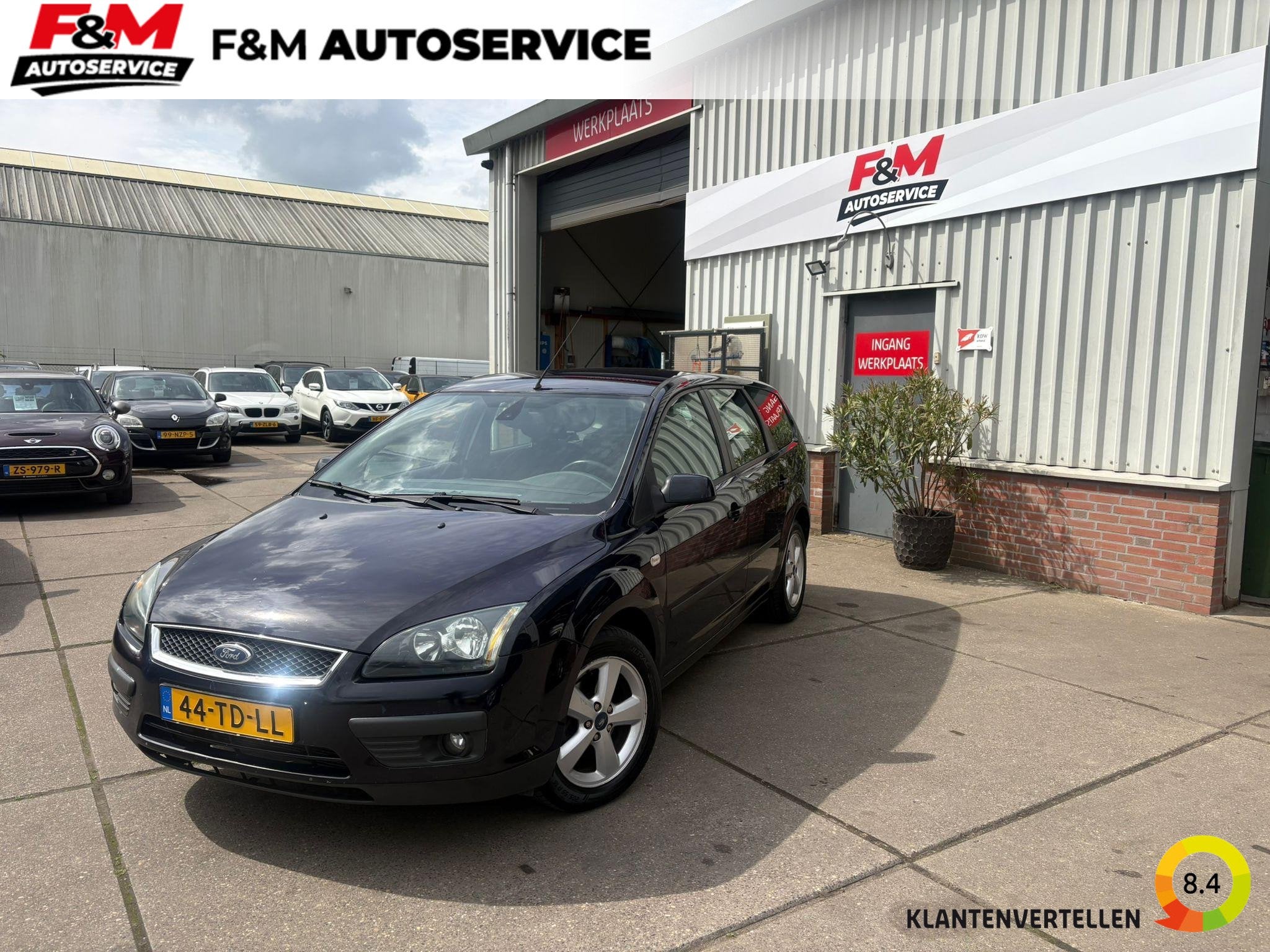 Ford Focus Wagon 1.6-16V Futura Airco, cruise, 1596 cc, Stof, Gebruikt, 4 cilinders