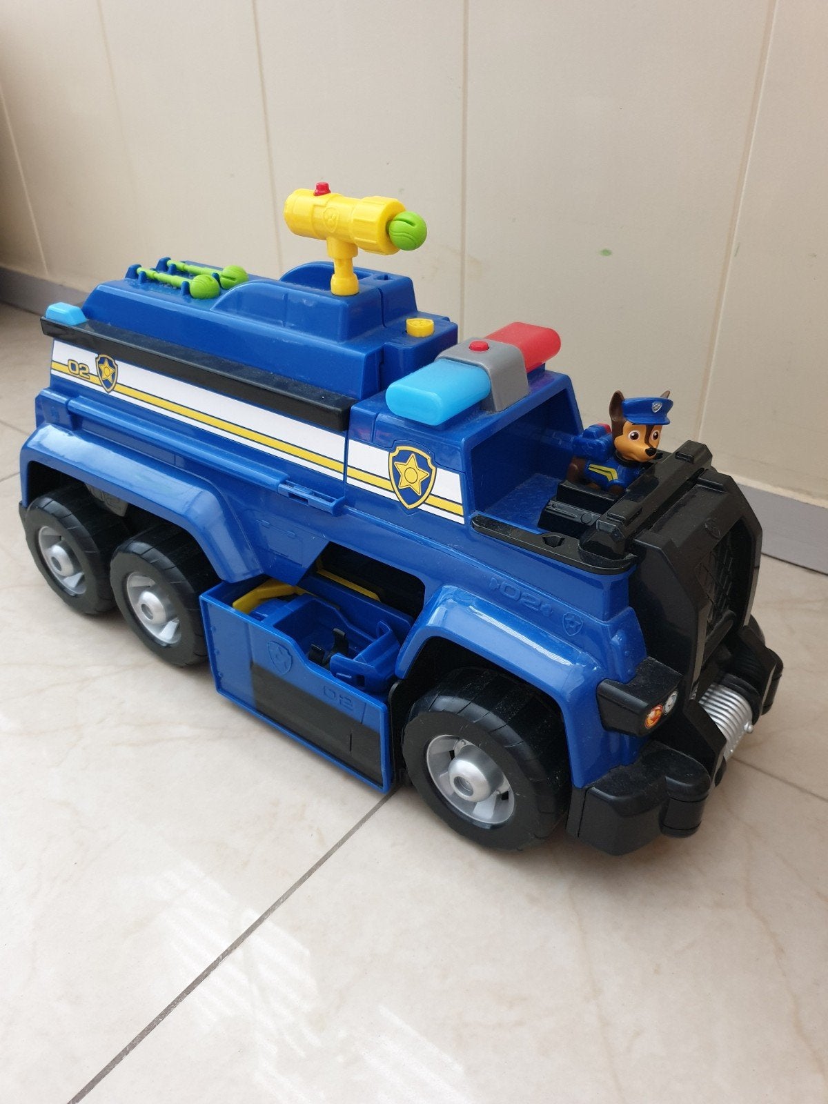 Paw Patrol Ultimate Rescue Politie Cruiser met Chase, Ophalen of Verzenden, Gebruikt