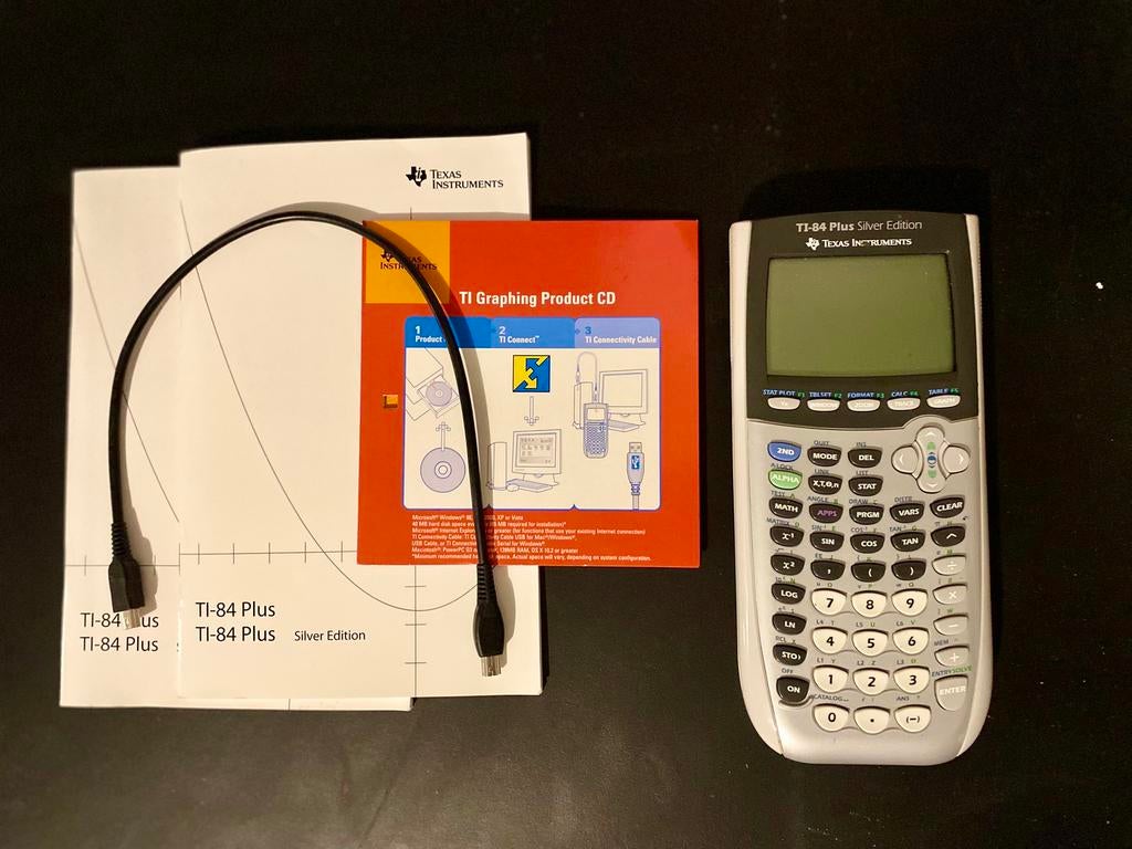 Texas Instruments TI-84 Plus Silver grafische rekenmachine, Diversen, Ophalen of Verzenden, Grafische rekenmachine, Gebruikt