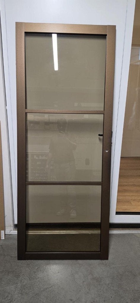Bronzen deur NDB901 83.0 x 211.5 Opdek links, Doe-het-zelf en Verbouw, 80 tot 100 cm, Binnendeur, Nieuw, Ophalen of Verzenden