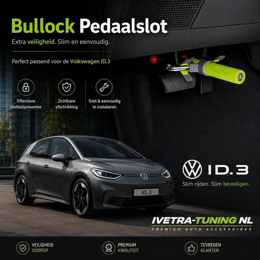 Pedaalslot Volkswagen ID.3 Automaat | Beveiliging, Ophalen of Verzenden, Info@ivetra-tuning.nl | www.ivetra-tuning.nl, Ivetra-Tuning NL