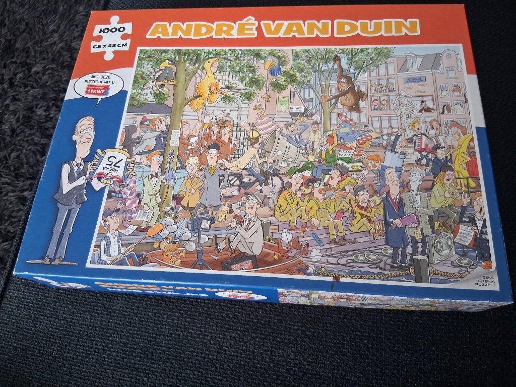 Andre van Duin puzzel, Ophalen, 500 t/m 1500 stukjes, Zo goed als nieuw