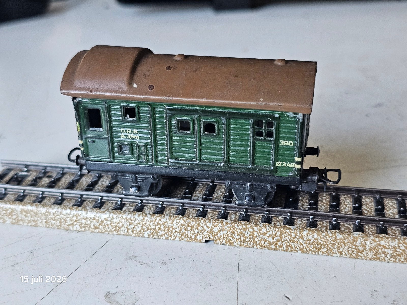 Märklin HO Wagon Blik Oud Antiek Model, Ophalen of Verzenden, Gebruikt, Wagon, Märklin