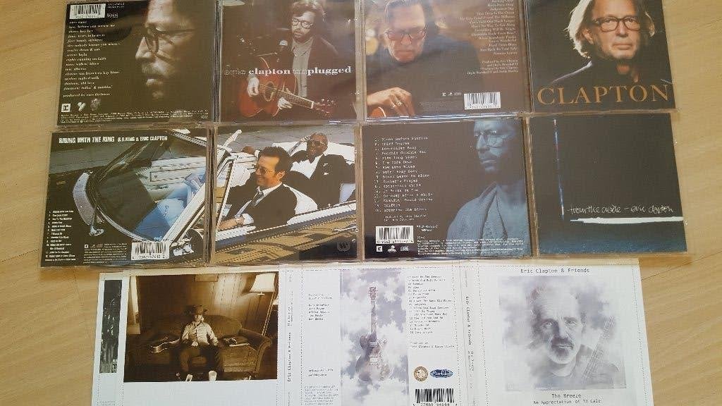 Eric Clapton 5 Cd's in 1 koop 26,25 euro (ook los), Pop, Ophalen of Verzenden, Zo goed als nieuw, Album