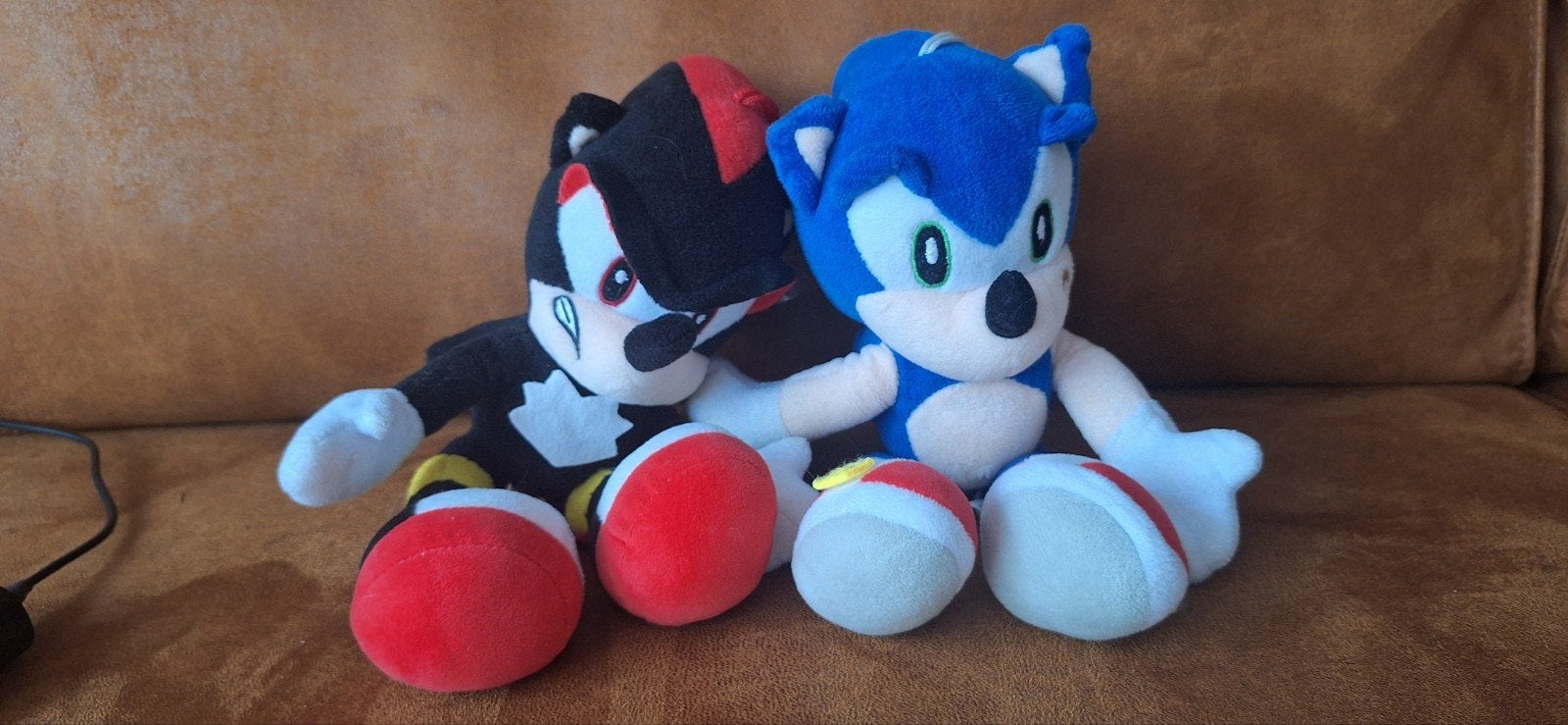 Sonic en Shadow the Hedgehog knuffels, Gebruikt, Overige merken, Overige karakters, Overige typen