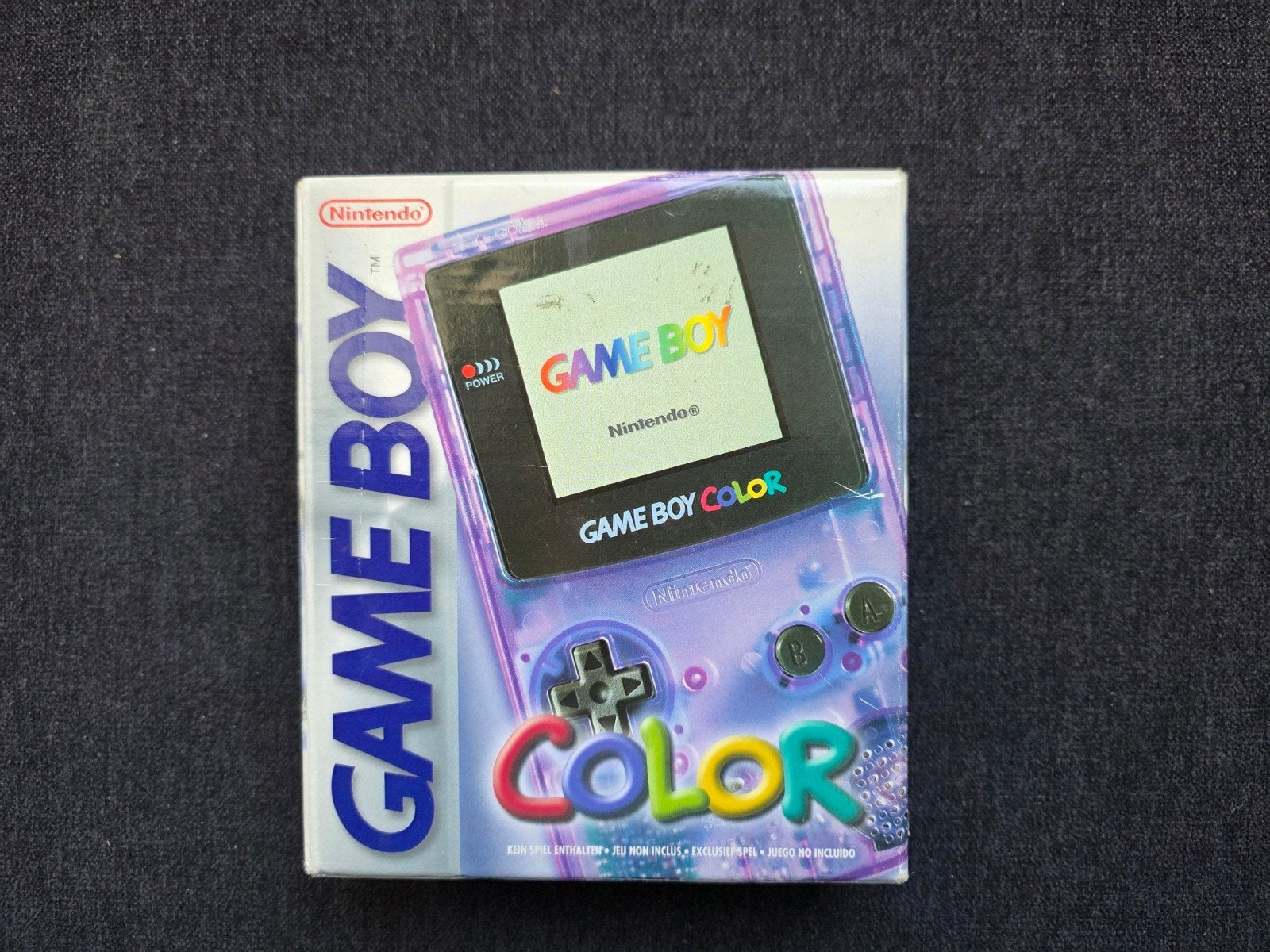 Game Boy Color in originele verpakking met 6 spellen., Ophalen of Verzenden, Zo goed als nieuw, Game Boy Color, Met games