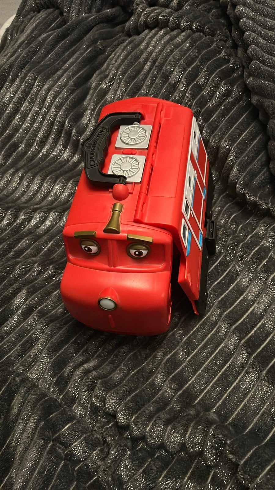 Chuggington Wilson draagkoffer met treintjes, Ophalen of Verzenden, Gebruikt