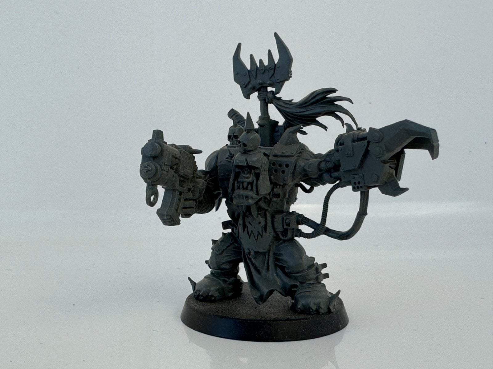 Warhammer 40k Ork Warboss, Ophalen of Verzenden, Zo goed als nieuw