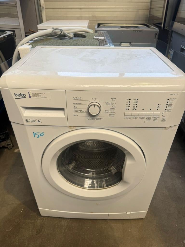 Beko Wasmachine schoon garantie bezorging, Witgoed en Apparatuur, Wasmachines, 1200 tot 1600 toeren, Gebruikt, 4 tot 6 kg, Ophalen of Verzenden