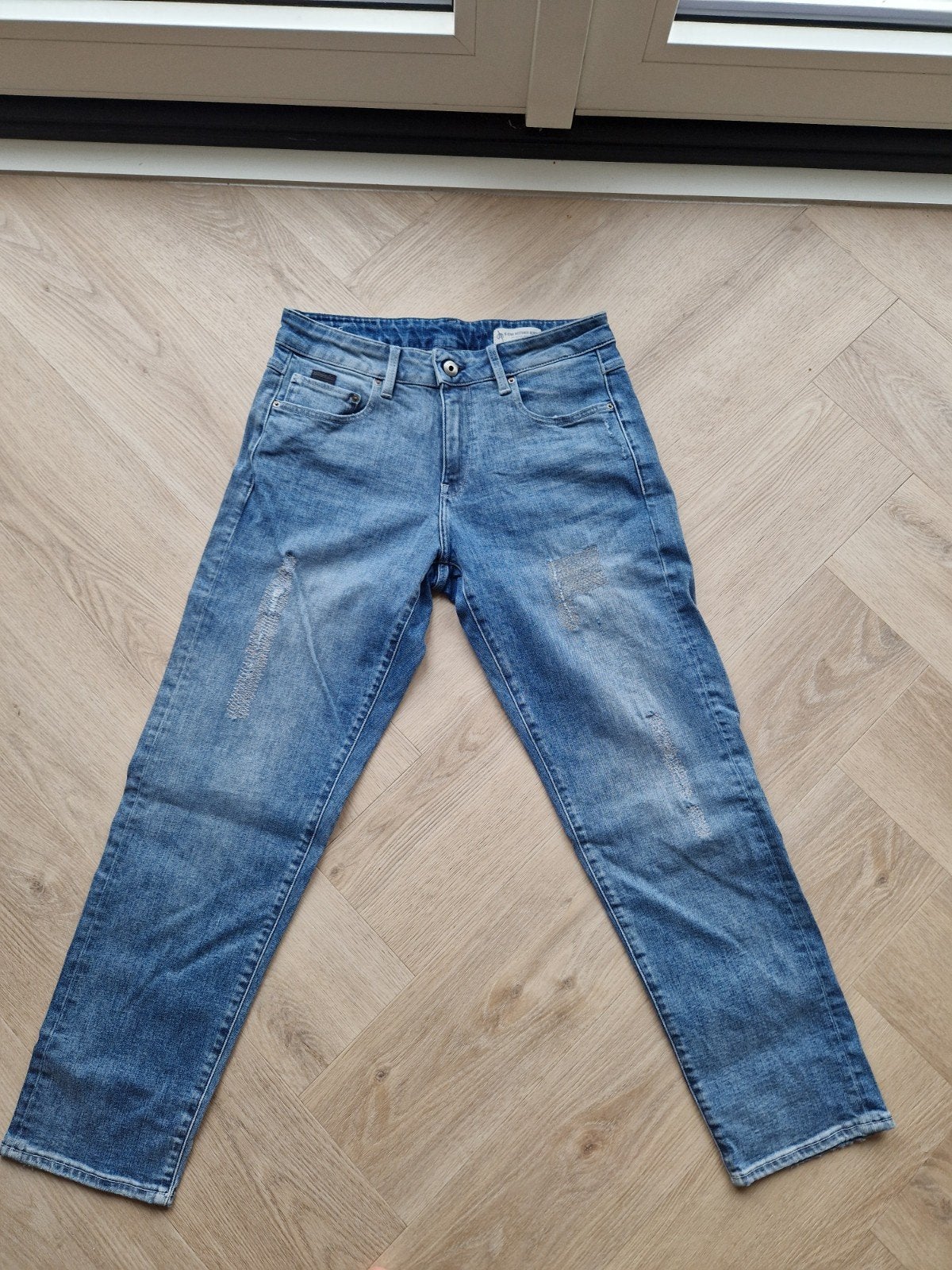 G-Star Kate boyfriend maat 27/30, Ophalen of Verzenden, Zo goed als nieuw, Blauw, W27 (confectie 34) of kleiner