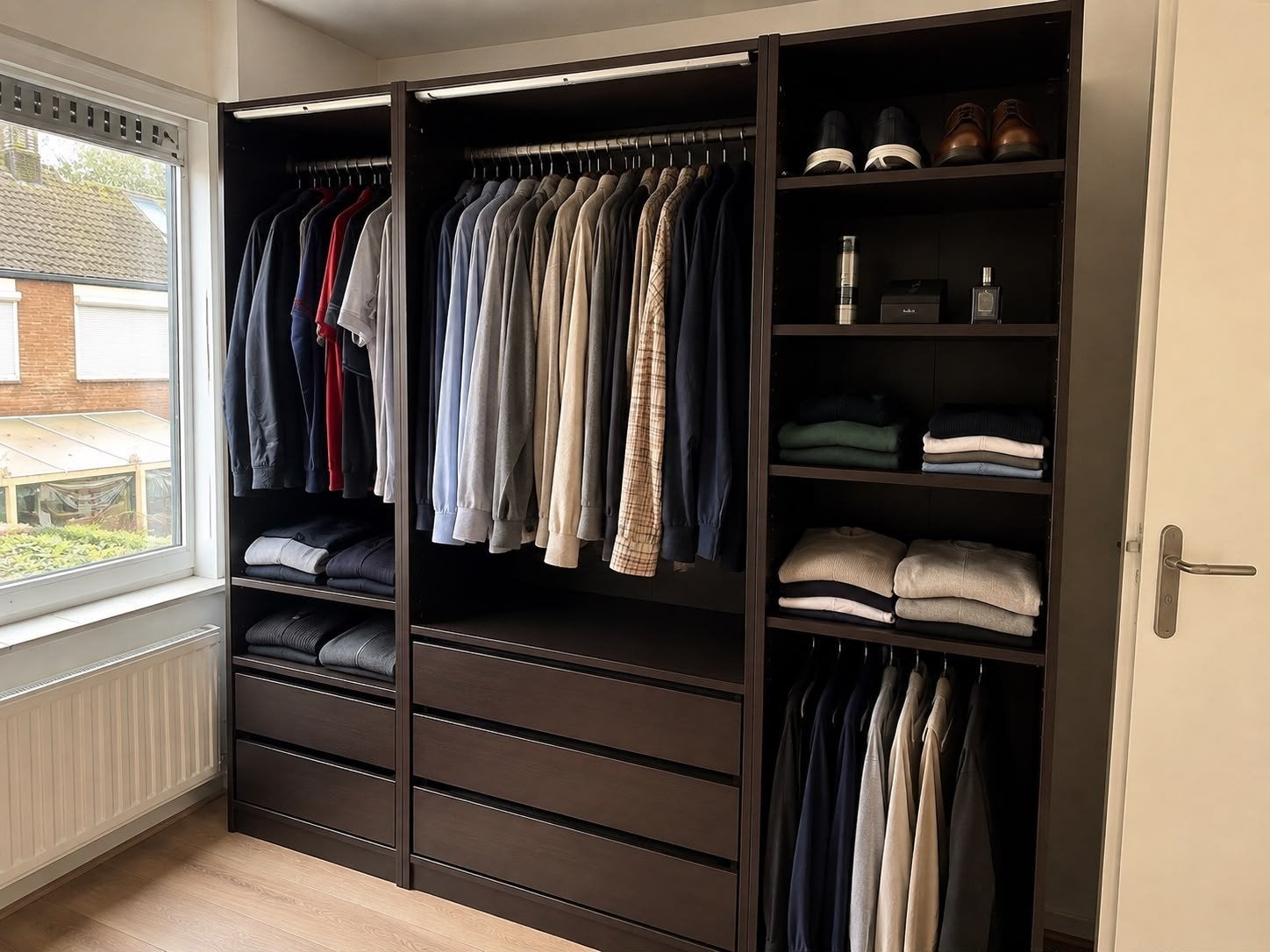 IKEA PAX Kledingkast - Modulair en Ruim, Gebruikt, 200 cm of meer, Modern, Functioneel, 200 cm of meer