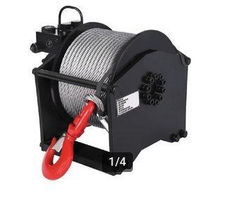hydraulische hijslier 1500kg snelhe 20-27m/min kabel 10,2 mm, Verzenden, Nieuw, Info@lierenwinkel.eu, Runva kompakt