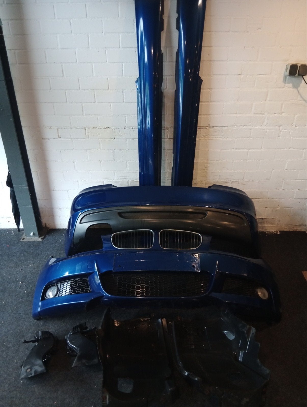 BMW 1 serie E82 E88 M Pakket bumpers skirts OEM Voorbumper, Auto-onderdelen, Ophalen, Gebruikt, Bumper, BMW