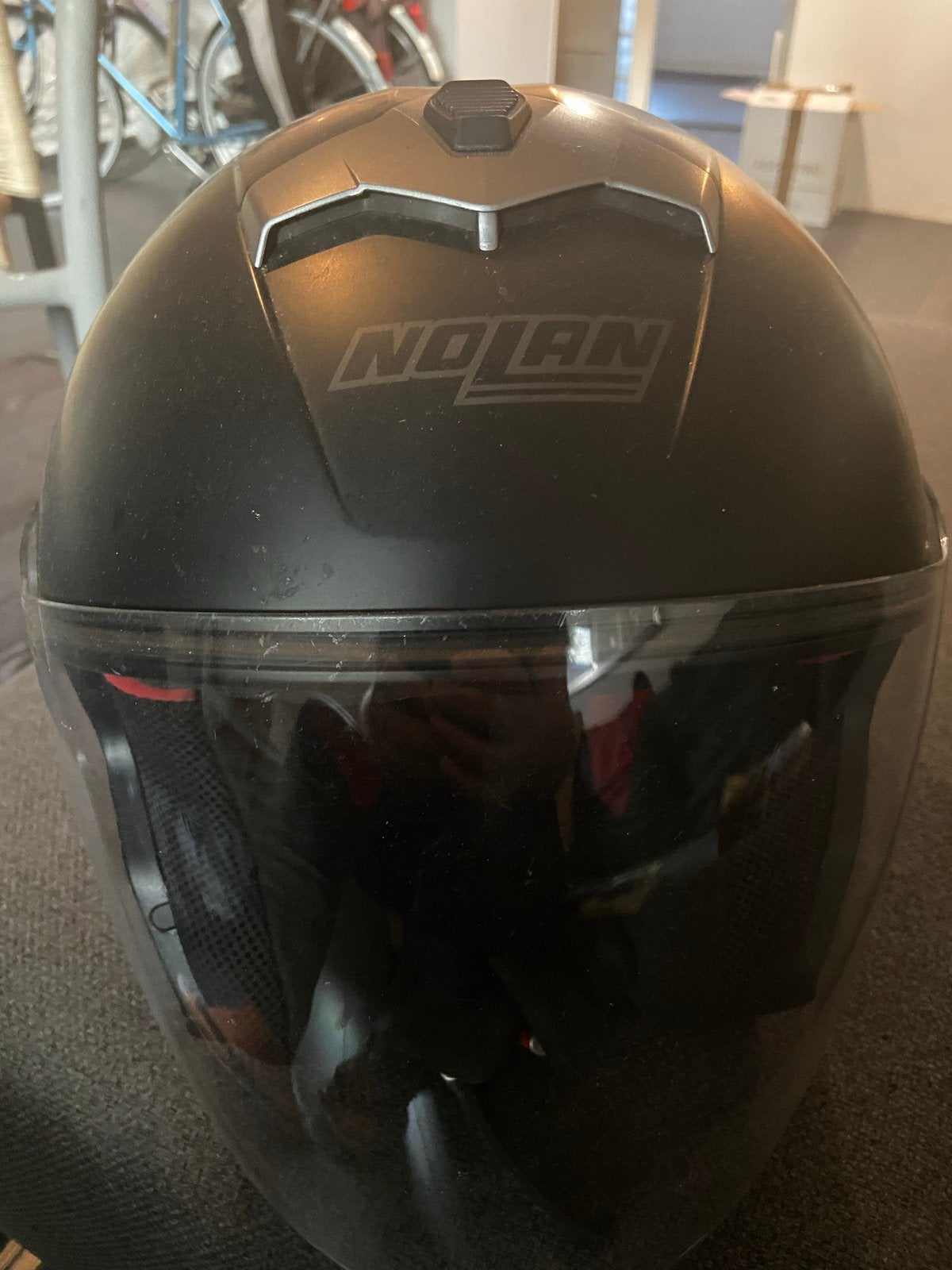 Nolan helm - Gebruikt maar nog prima te dragen, Ophalen, Tweedehands, Integraalhelm, Nolan