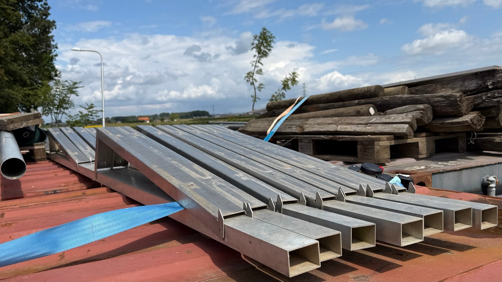 Zonnepaneel constructie voor 28 panelen, Ophalen, Gebruikt, Overige typen