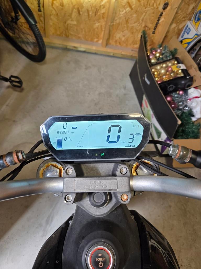 Super soco TS1200R elektrische scooter max snelheid 50km/h, Fietsen en Brommers, Ophalen, Overige merken