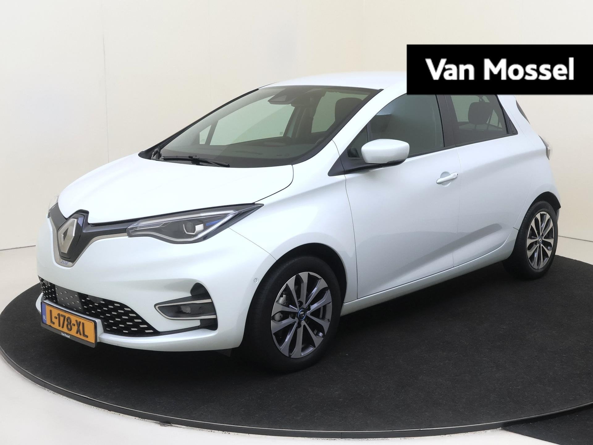 Renault ZOE R135 Intens 52 kWh inclusief Koopaccu 1e eig. |, Auto's, 136 pk, Gebruikt, Wit, Origineel Nederlands