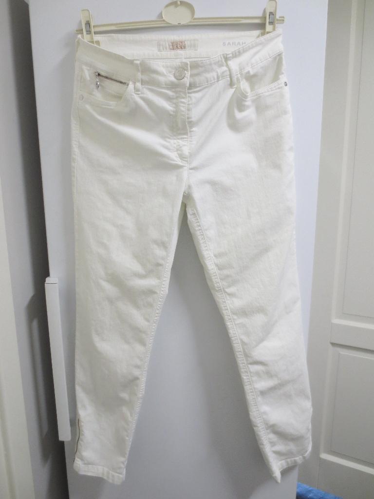 Dames Pantalon - Broek - Wit -Zerres Jeans - Sarah - maat 40, Maat 38/40 (M), Wit, Ophalen of Verzenden, Zo goed als nieuw