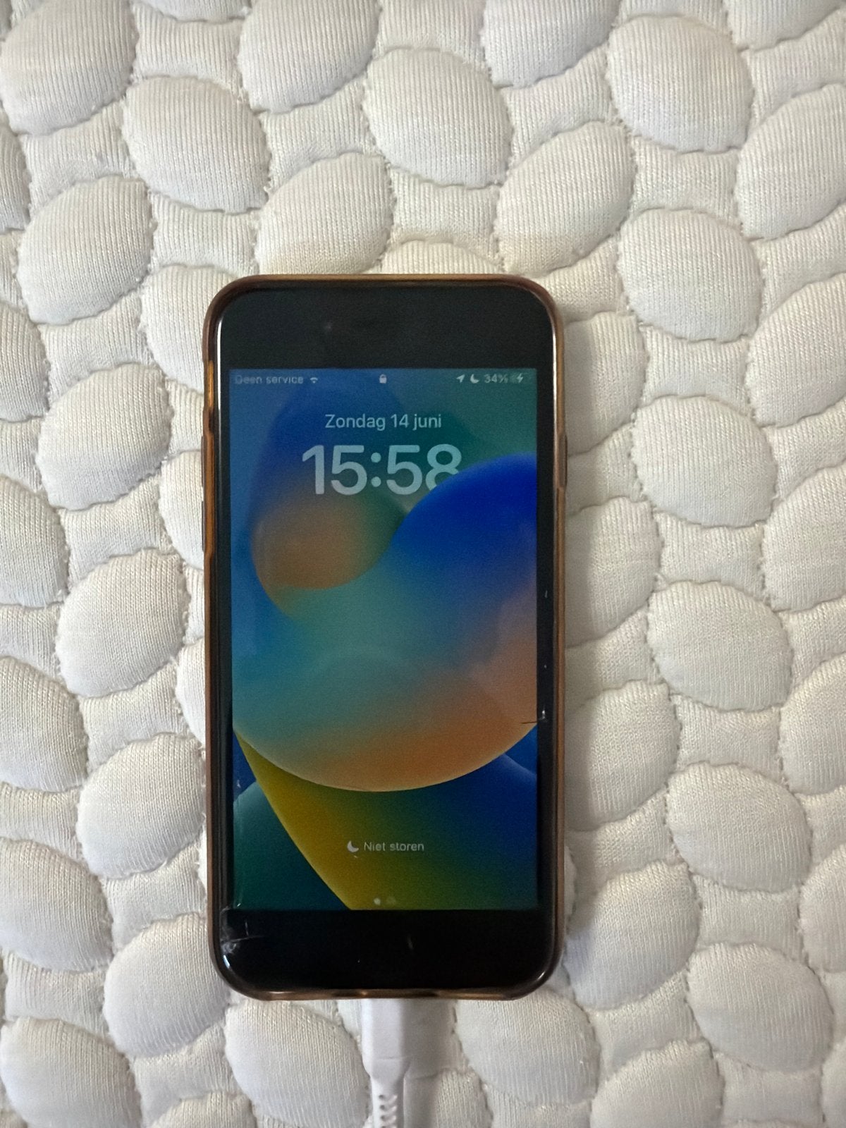 iPhone 8 Zwart 64GB - Goede staat, batterij 82%, Telecommunicatie, Mobiele telefoons | Apple iPhone, Gebruikt, Zwart, 32 GB, Ophalen of Verzenden