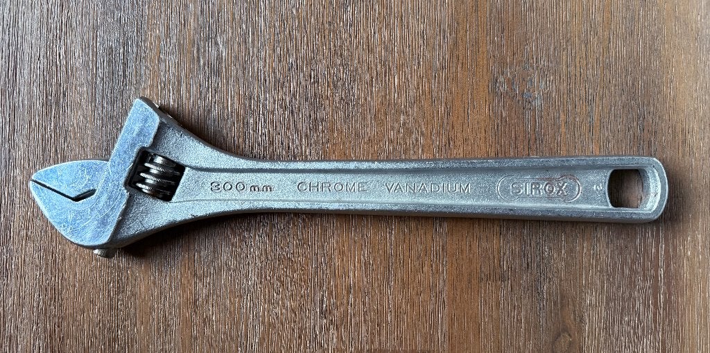 Verstelbare moersleutel van het merk Sirox - izgs , Ophalen of Verzenden, Gebruikt, Sleutel/ratel, Overige merken