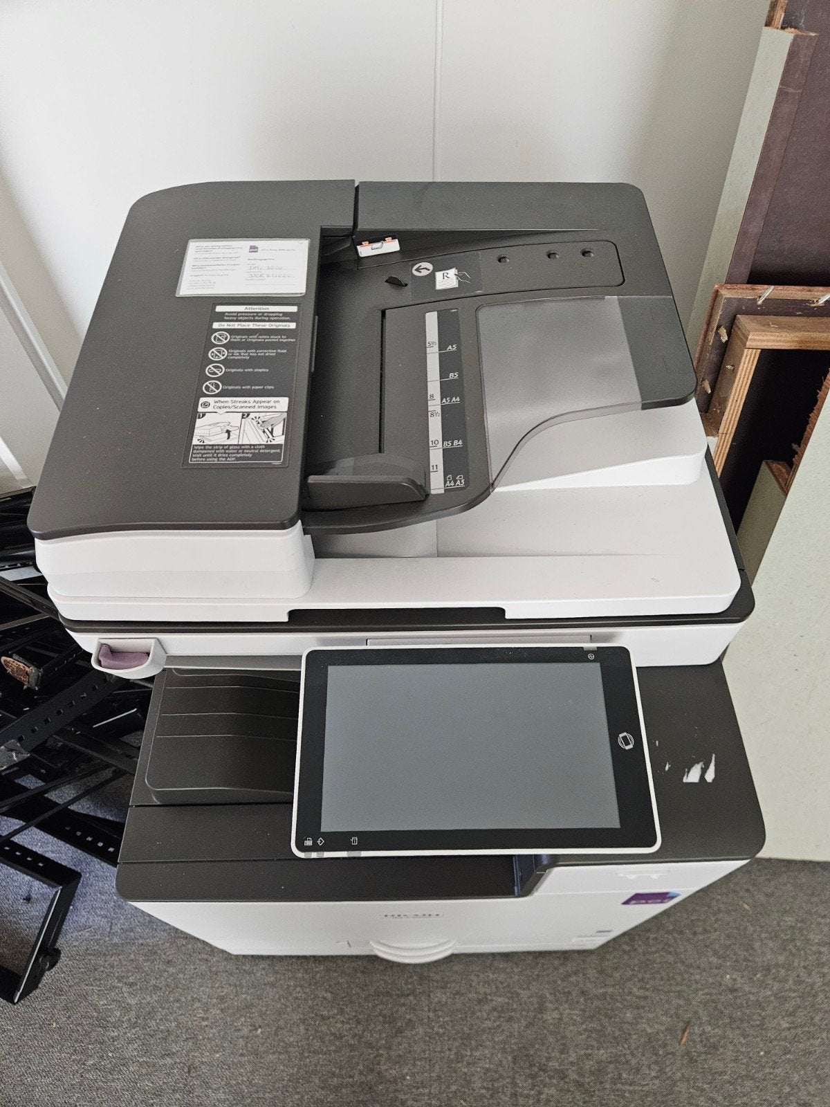 Ricoh IM C3000 All-in-one Laserprinter - Kleur & Zwart-wit, Ophalen, Kleur printen, Gebruikt, All-in-one