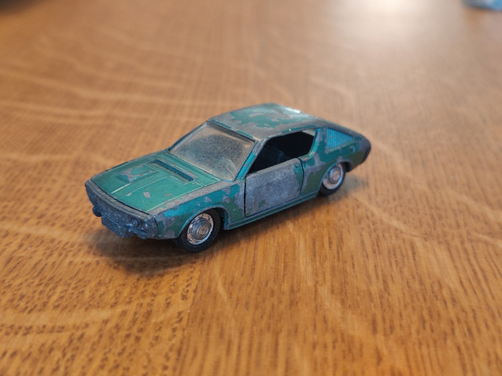 Norev Renault 17 Coupe GROEN, Ophalen of Verzenden, Zo goed als nieuw, Auto