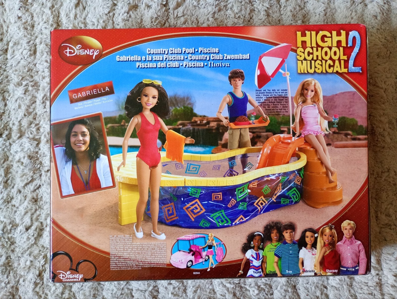 Barbie Disney High School Musical 2 Country Club Pool. 2007., Ophalen of Verzenden, Nieuw, Barbie