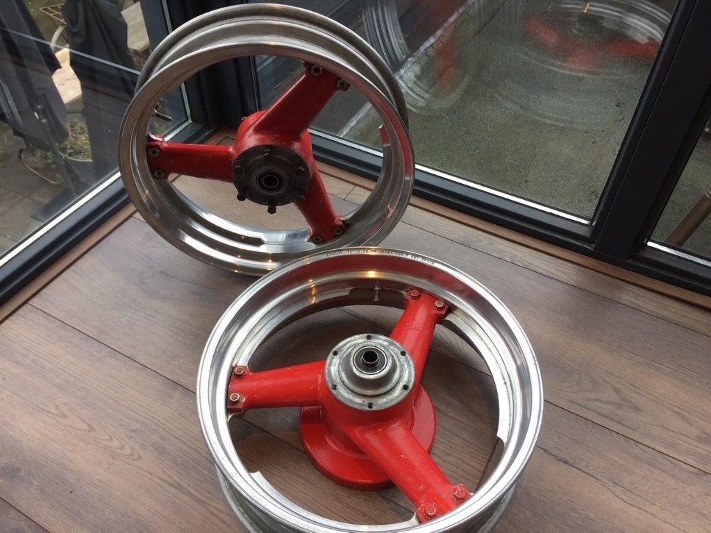 Marvic Akront F1 Bimota wielen set Ducati, Ophalen, Gebruikt