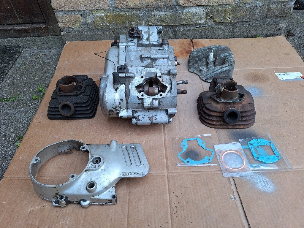 Yamaha RD50DX RD50 DX 353 motorblok, Ophalen of Verzenden, Gebruikt, Blok, Overige merken