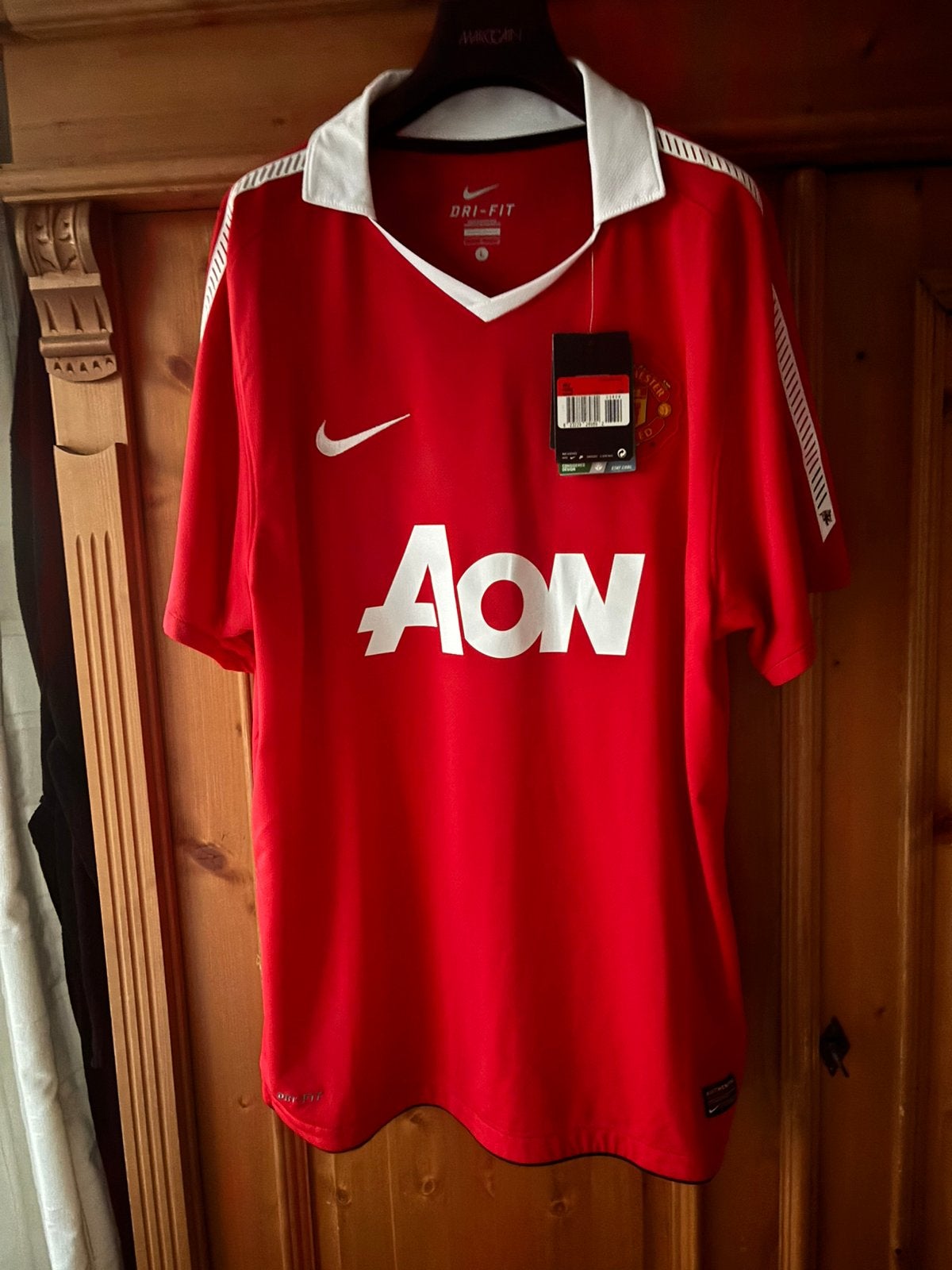 Manchester united home kit bnwt L, Ophalen of Verzenden, Zo goed als nieuw, Shirt