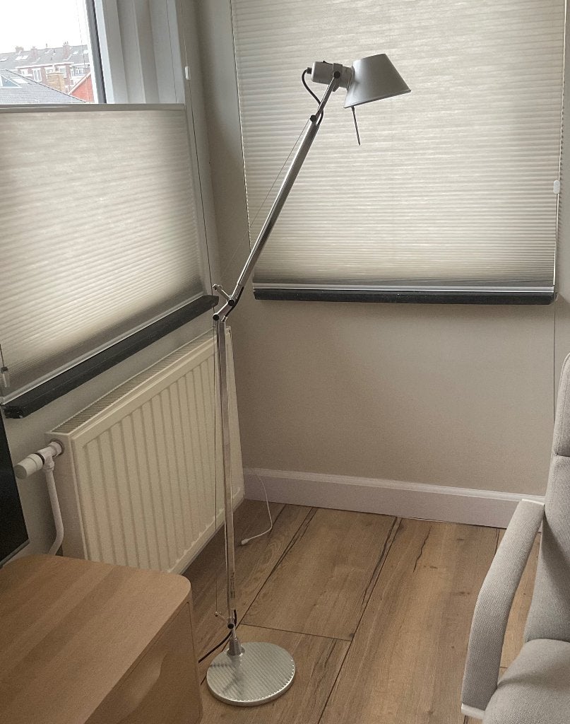 Vloerlamp Artemide tolomeo lettura, Ophalen, Zo goed als nieuw, E27 (groot), 150 tot 200 cm