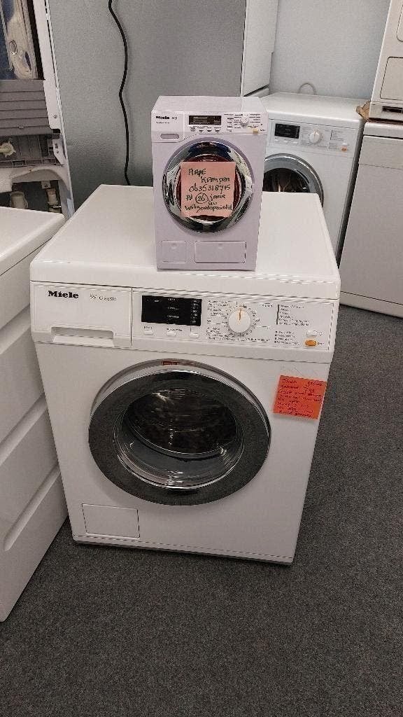Foto 11 van miele wasmachine 1600 8 kg 425  ARPE nieuw type TWINDOS