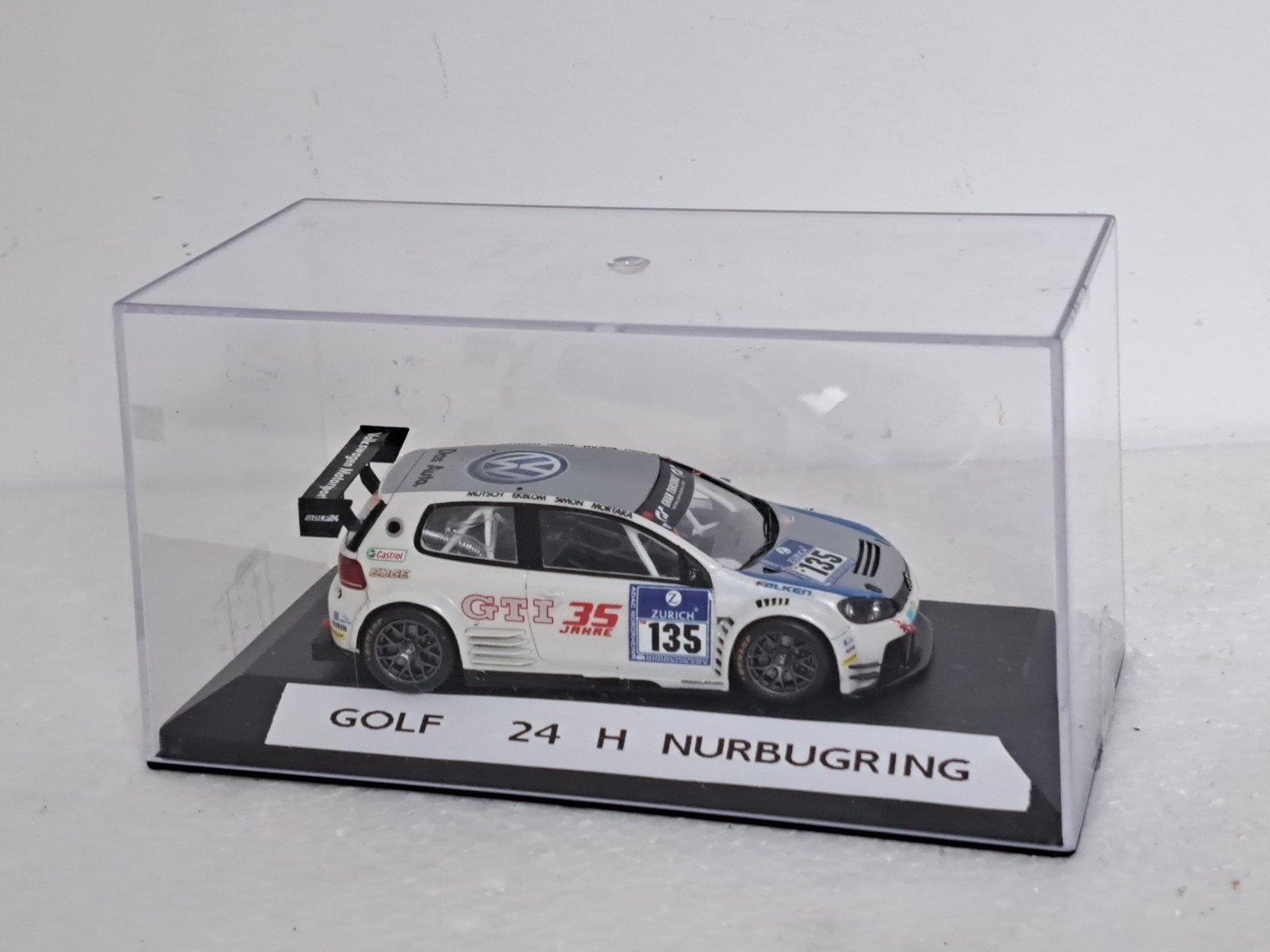 Volkswagen Golf GTI 35Jahre  24h Nurburgring 1/43 uniek, Hobby en Vrije tijd, Modelauto's | 1:43, Ophalen of Verzenden, Gebruikt