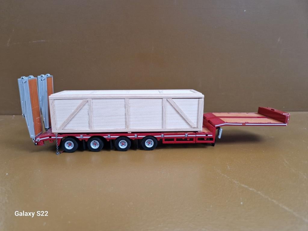 wsi 4 as dieplader met lading, Ophalen of Verzenden, Zo goed als nieuw, Bus of Vrachtwagen, Wsi