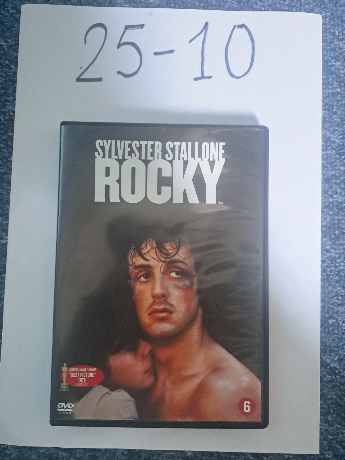 Rocky DVD - Sylvester Stallone - Actieklassieker, Actie, Ophalen of Verzenden, Zo goed als nieuw, Vanaf 6 jaar