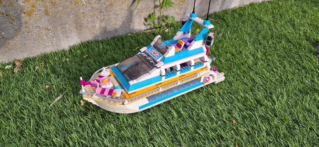 Friends Dolfijn Cruiser – grote compatibele bouwset 41014, Gebruikt, Lego, Friends, Ophalen of Verzenden