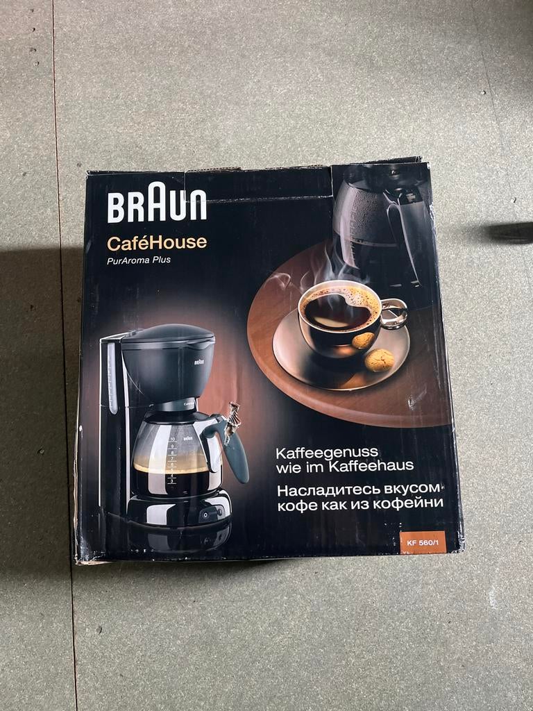 Braun CaféHouse PurAroma Plus koffiezetapparaat, 10 kopjes of meer, Koffiemachine, Gemalen koffie, Ophalen of Verzenden