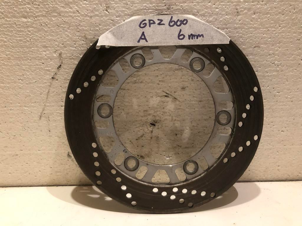 Kawasaki GPZ 600 remschijf - 6mm dikte, Gebruikt, ., Ophalen of Verzenden, .