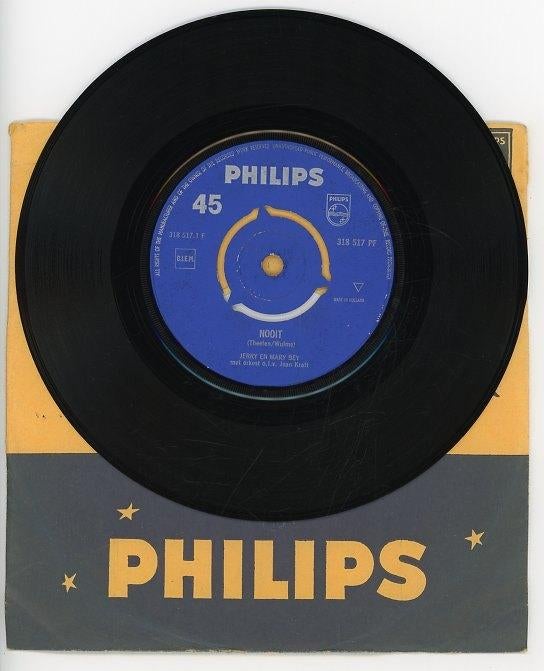Single van Jerry & Mary Bey uit 1961, Ophalen of Verzenden, Gebruikt, 12 inch, Levenslied of Smartlap