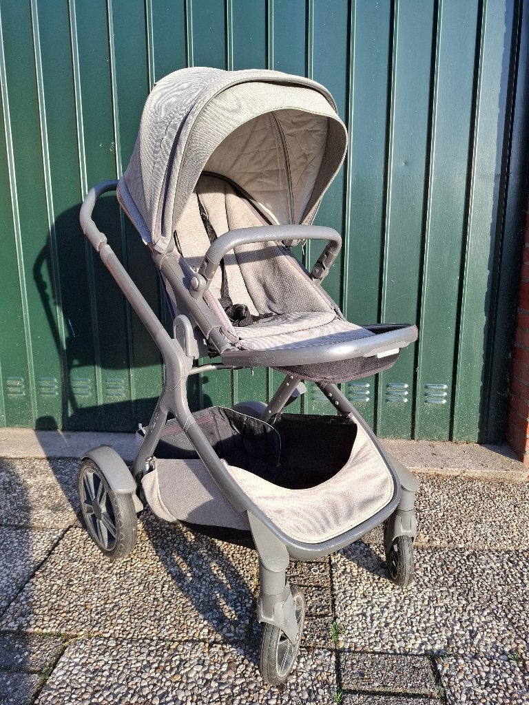 Nuna Demi Grow duo kinderwagen compleet met accessoires, Gebruikt, Duowagen, Combiwagen, Ophalen