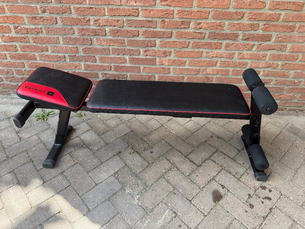 fitnessbank domyos, Ophalen, Gebruikt, Benen, Fitnessbank