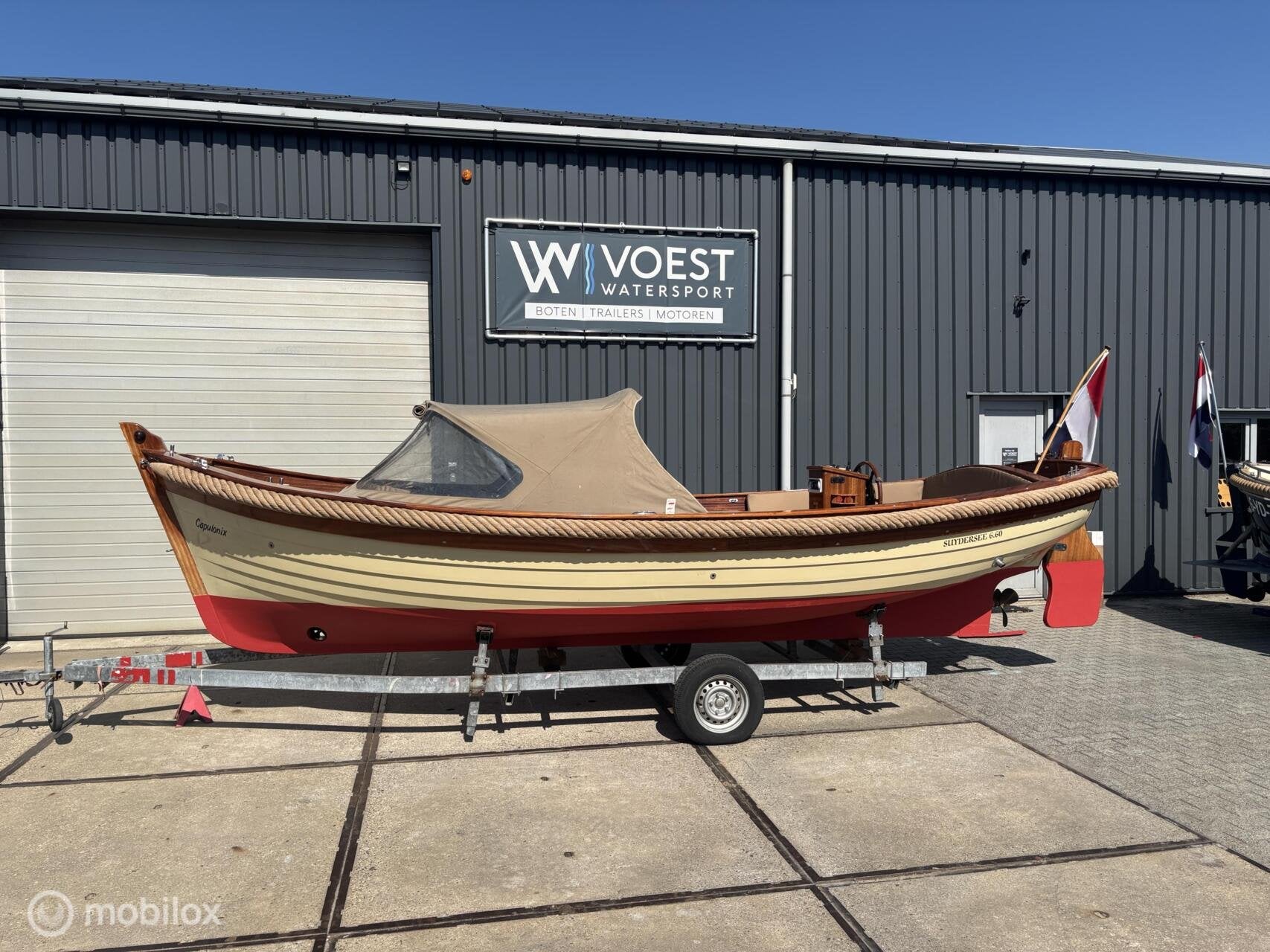 Suydersee 660 polyester sloep / 3 cilinder Nanni, Watersport en Boten, Overige brandstoffen