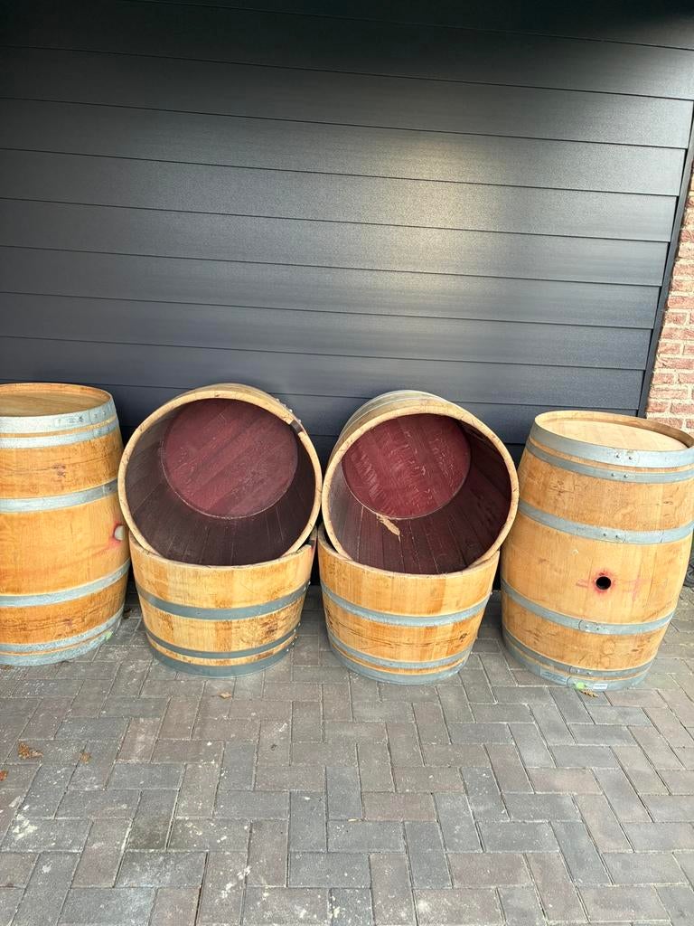 Houten eiken wijnvaten / barrels / regenton, Ophalen of Verzenden, Gebruikt