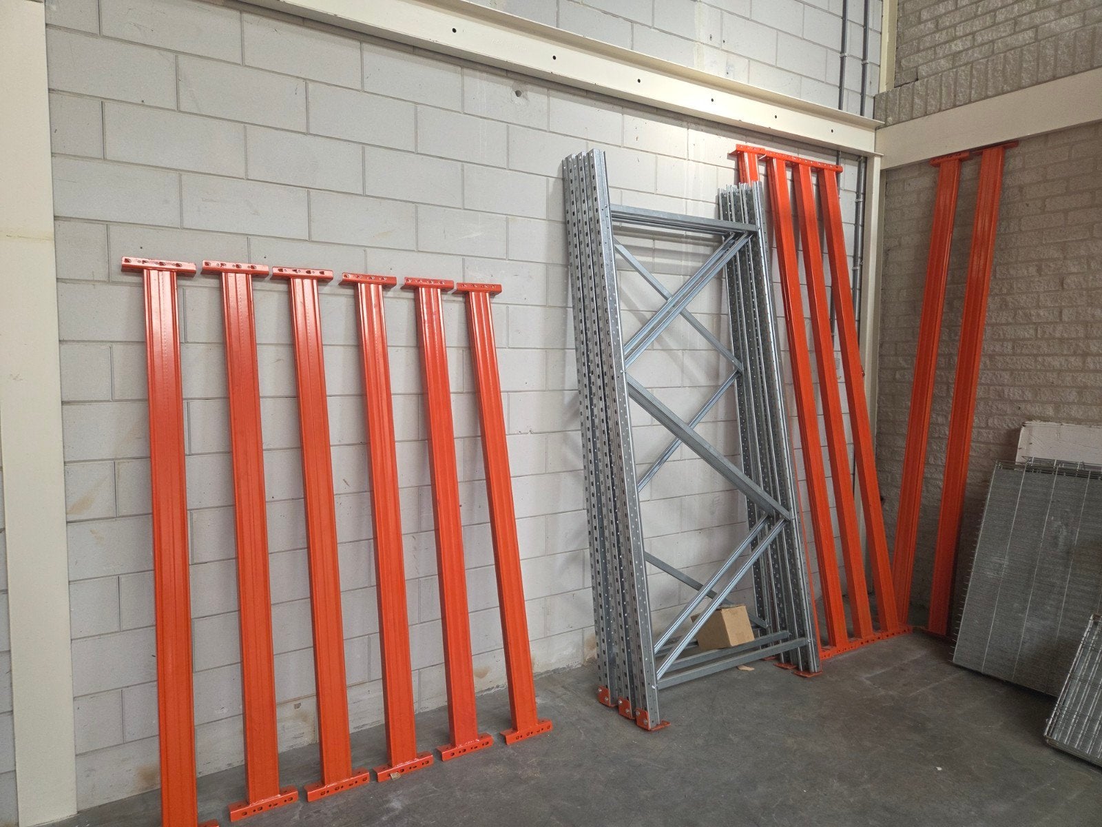 Palletstellingen 2 stuks in verkoop, Doe-het-zelf en Verbouw, Ophalen, Zo goed als nieuw, Overige typen, 2 tot 5 meter