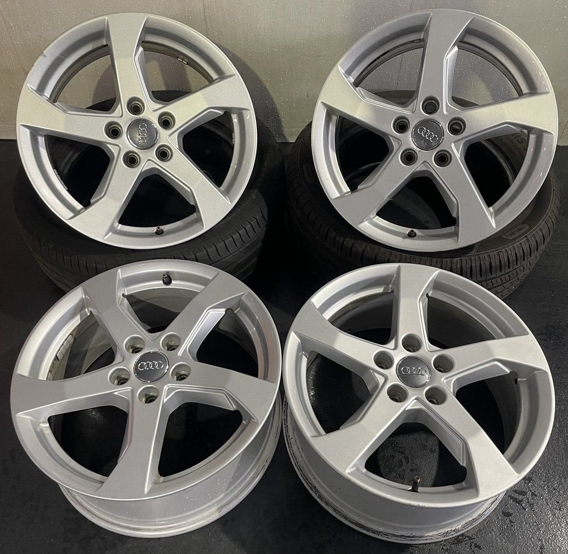 17 Inch Audi A3/S3 velgen set | velgbreedte 7,5J | steekmaat, Gebruikt, Velg(en), -, -