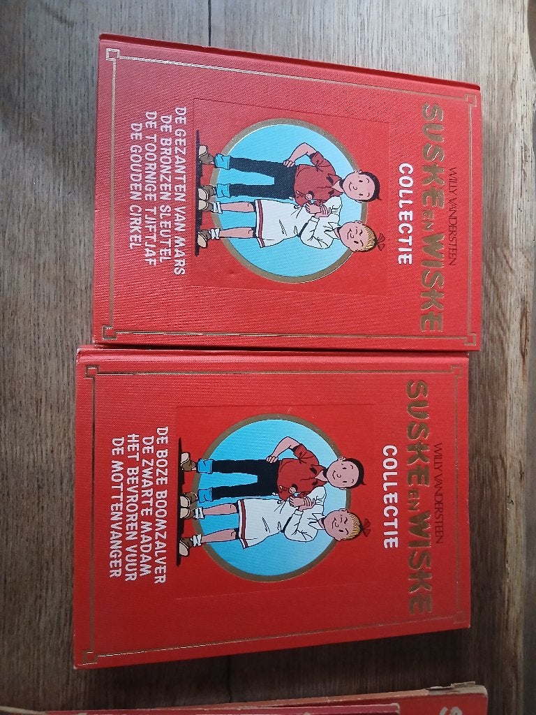 Suske en Wiske, Meerdere stripboeken, Ophalen of Verzenden, Gelezen, Willy Vandersteen