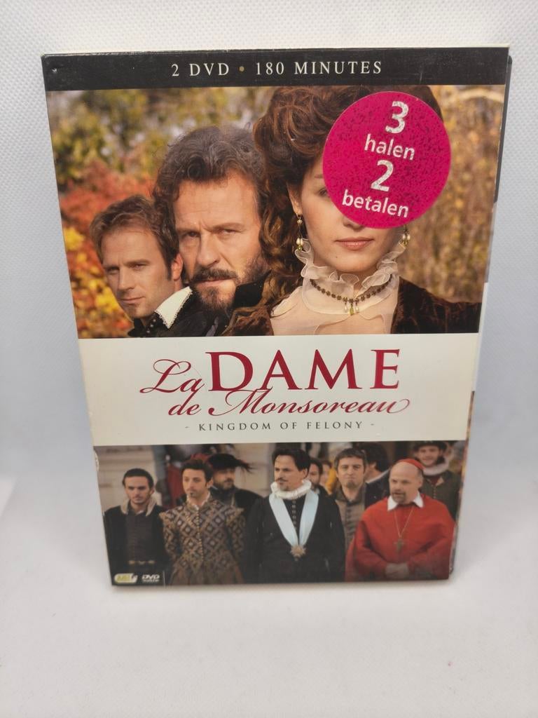 La Dame de monsoreau dvd, Alle leeftijden, Ophalen of Verzenden, Zo goed als nieuw