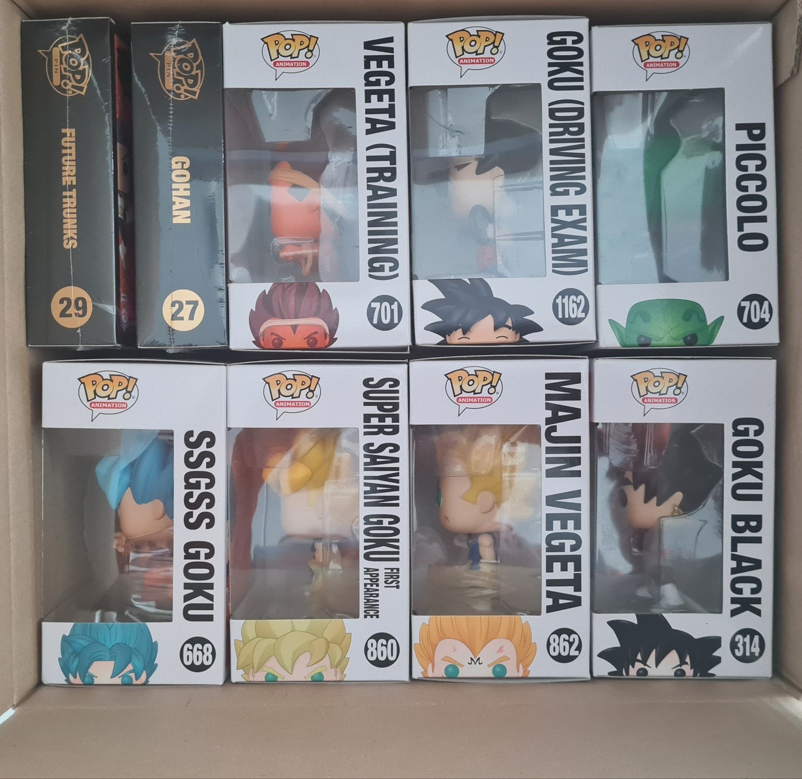 funko Pop dragon Ball z, Verzenden, Zo goed als nieuw